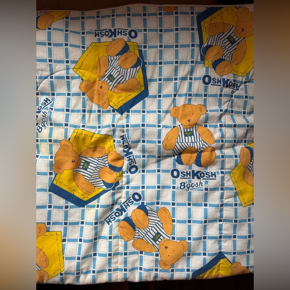 RARE vintage Oshkosh B’Gosh blanket/sleeping bag